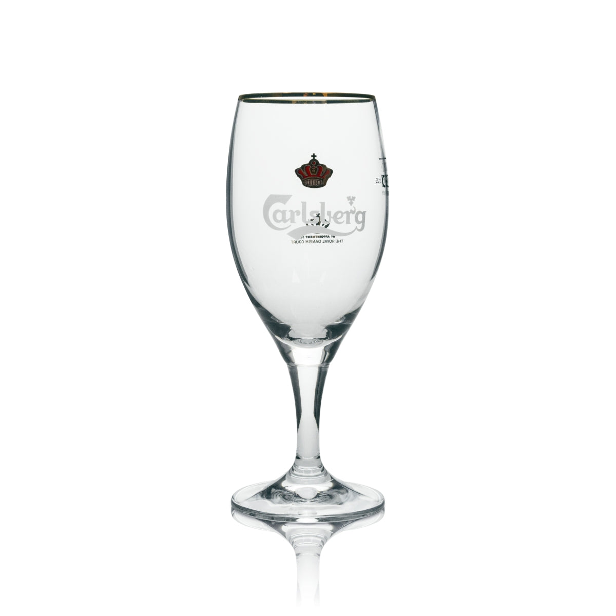 6x Verre à bière Carlsberg avec bord doré 200 ml Ritzenhoff – Vue 2
