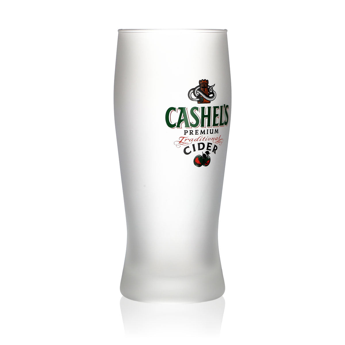 6 verres Cashels 0,3 l entièrement satinés Irish Beer verre dépoli – Vue 3