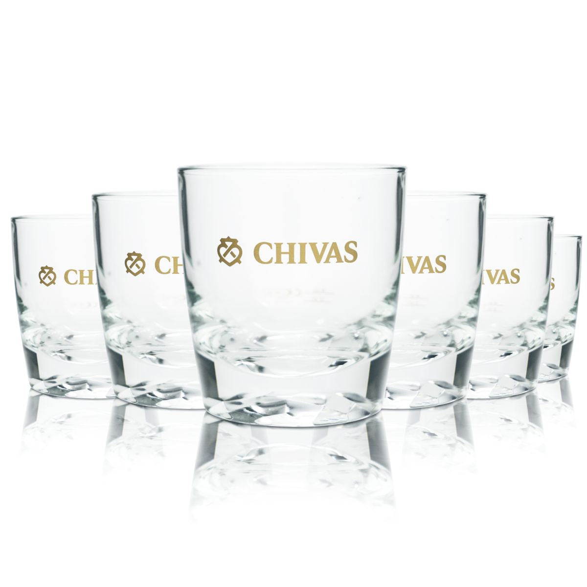 6 verres Chivas Regal 0,33 l Verres tumbler Blended Scotch Whisky Verres profilés