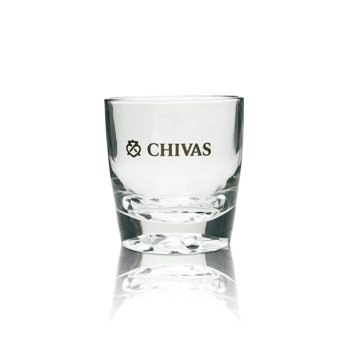 6 verres Chivas Regal avec inscription dorée en forme de V – Vue 2
