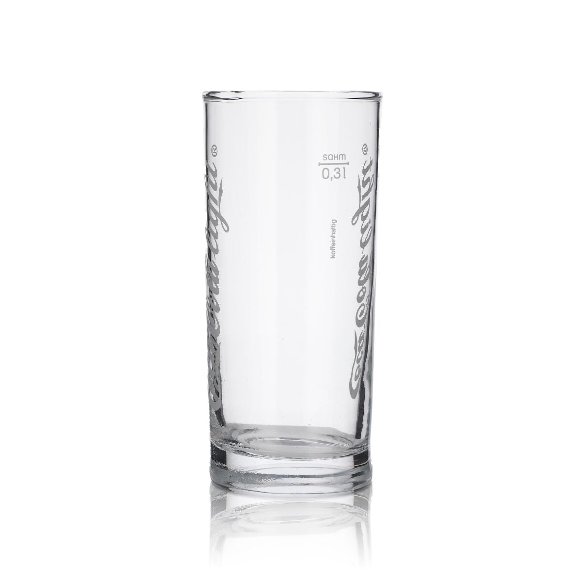 6 verres Coca Cola rétro cultes « Coca Cola Light 0,3 l logo vertical » – Vue 3