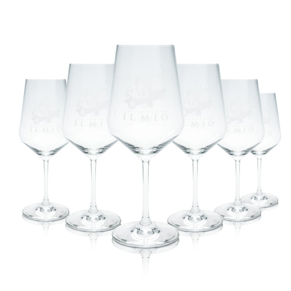 6x Collezione Il Mio Verre 0,5 l Verre à vin Harmony 53 Set de verres à apéritif et à cocktail