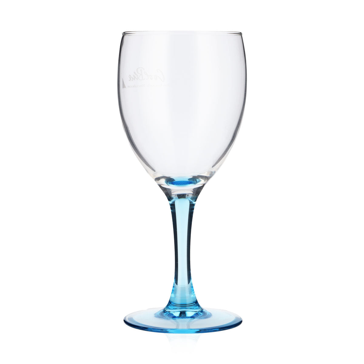 6 verres à eau Cool Blue 0,19 l Verres à eau Calice Pied bleu – Vue 4
