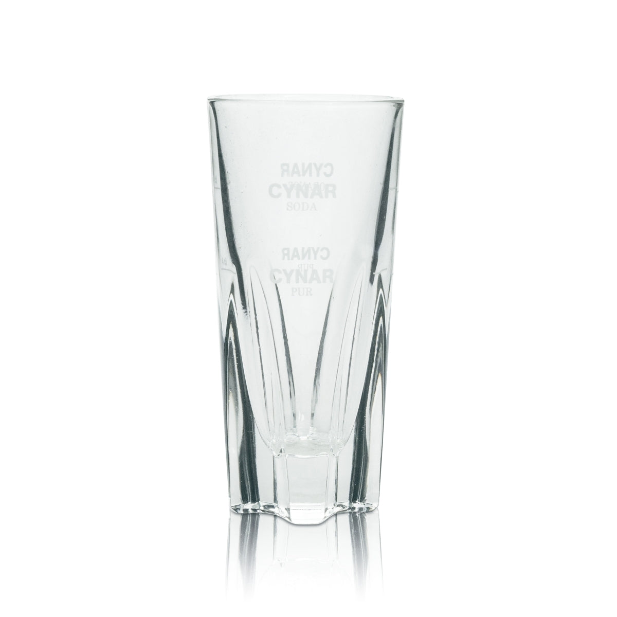 6 verres Cynar Amaro 100 ml On Ice Verres purs Glaçons Long drink Relief Impression – Vue 2