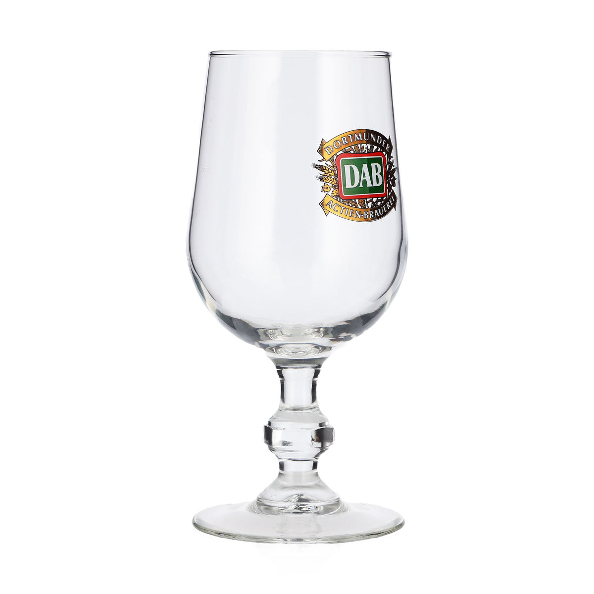 6 verres à bière DAB (Dortmunder Aktien Brauerei) de 0,33 l, modèle « Pokal », ancien logo – Vue 3