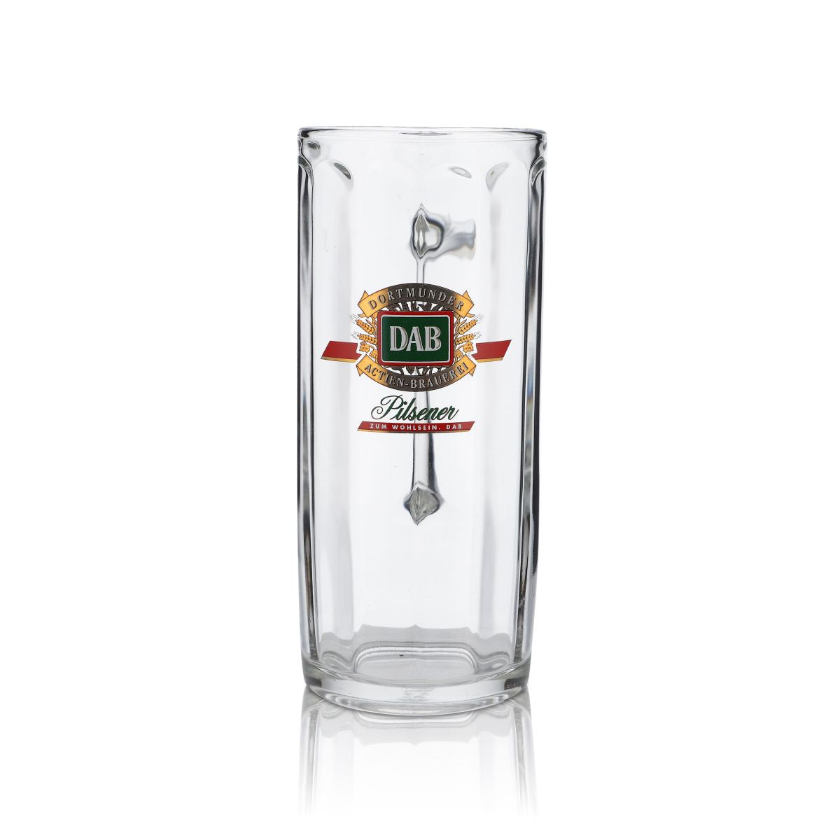 6x verre DAB 0,5 l chope à bière Humpen Seidel Dortmunder Aktien Brauerei, lot de verres – Vue 2