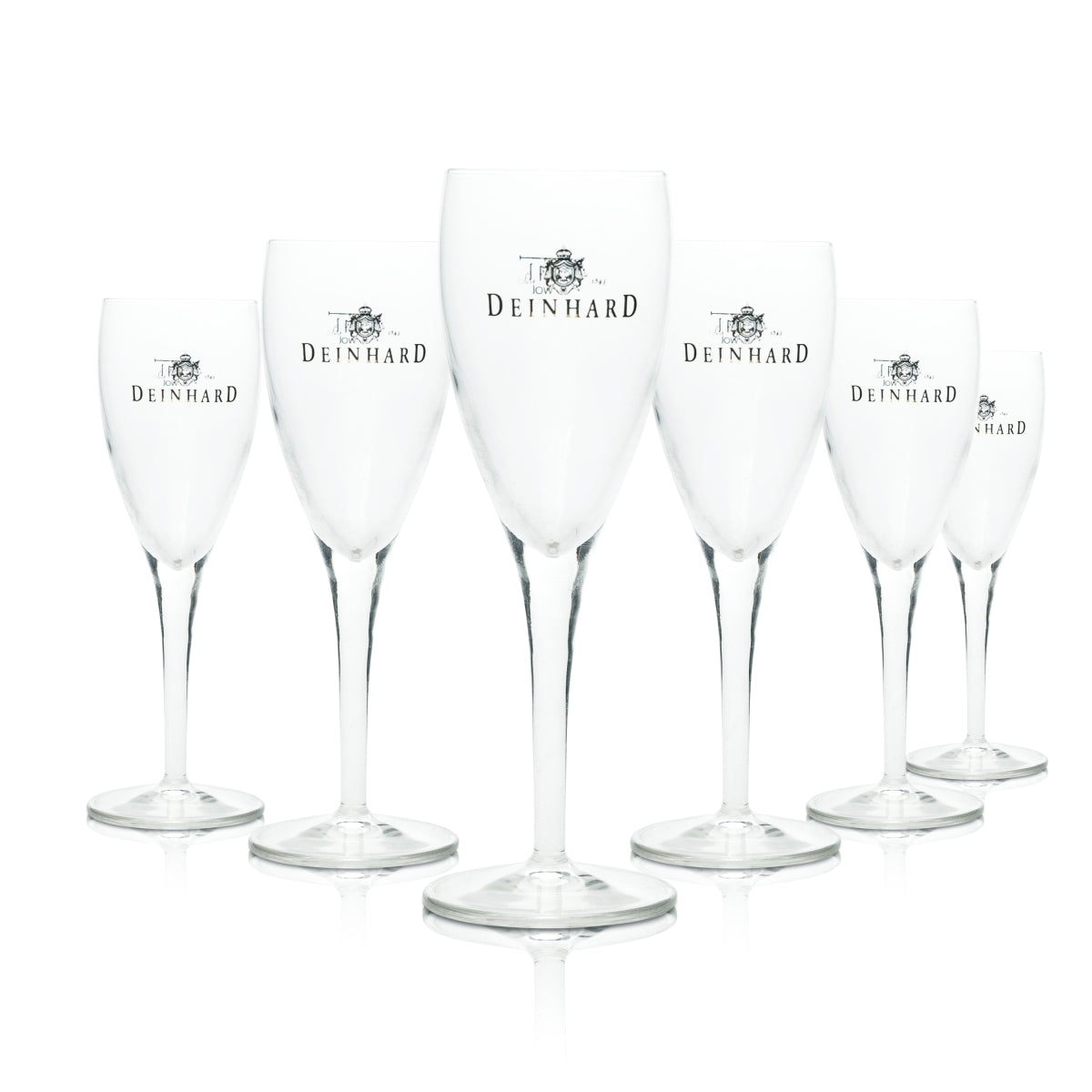 6 flûtes à champagne Deinhard 0,1 l Michelangelo Verres à flûte Prosecco Mariage Bar
