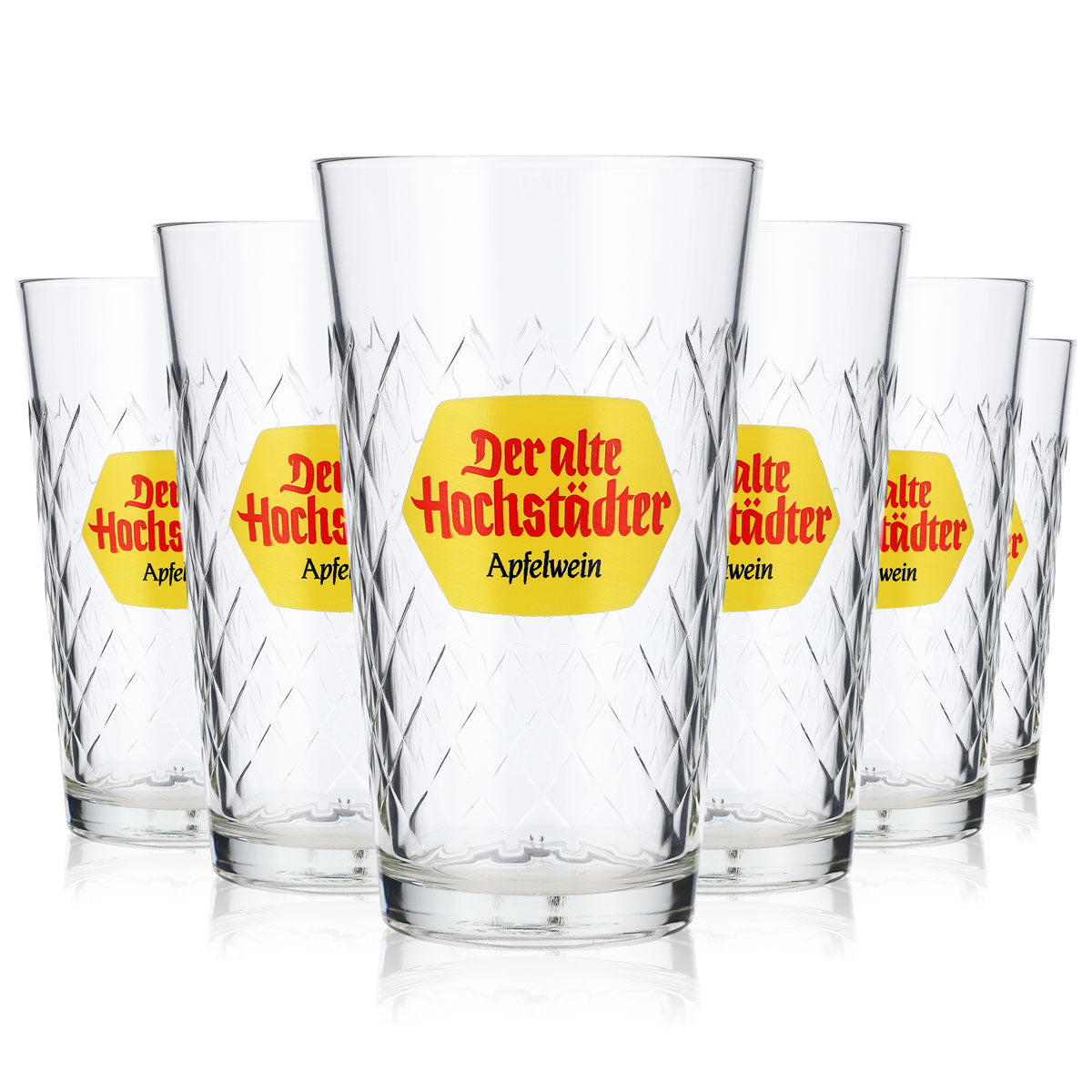 6x Verres à vin à cidre Hochstädter Apfelwein 0,5 l Rastal – Vue 5