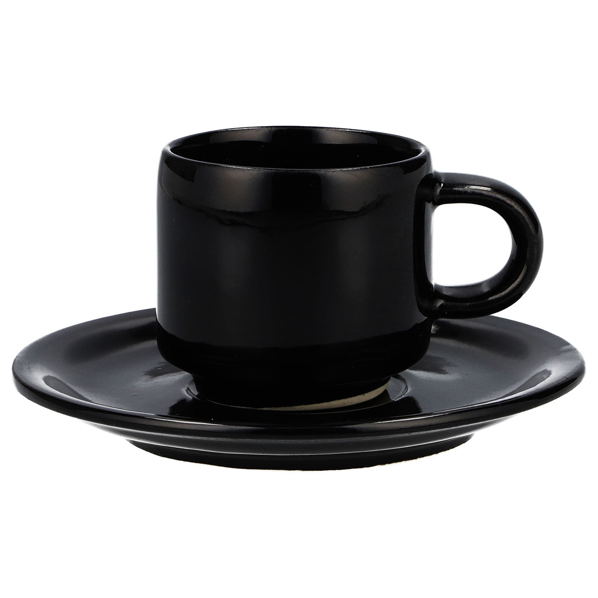 Lot de 6 verres à liqueur Disaronno de 0,07 l avec soucoupe, en céramique (lot de 6) – Vue 2