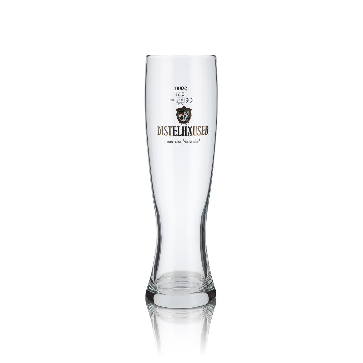 6 verres Distelhäuser 0,5 l Verres à bière blanche Verres Hefeweizen Set Brasserie Gastronomie – Vue 2