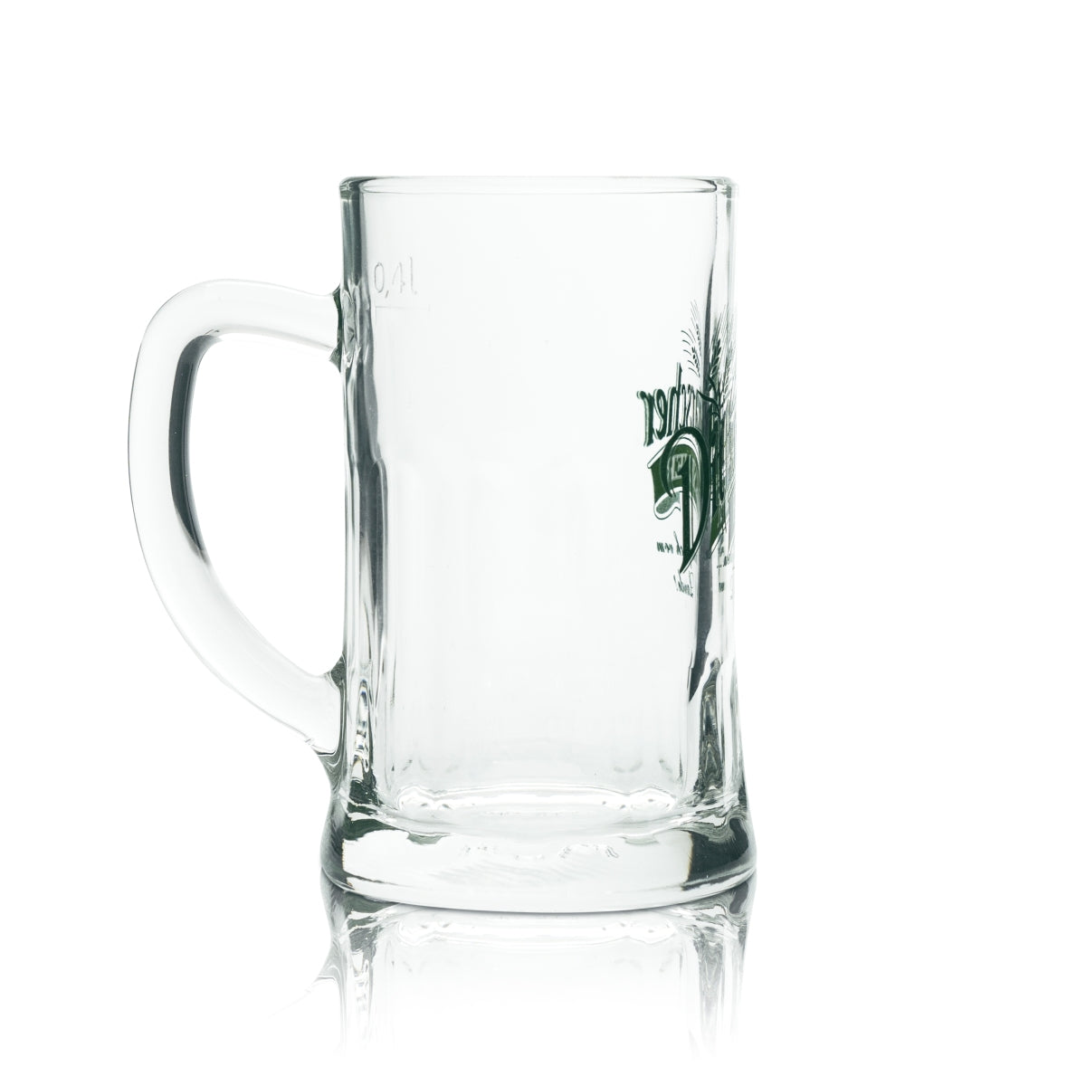 6 chopes en verre Dithmarscher 0,4 l, verres à bière Humpen Seidel calibrés pour la restauration, Pils – Vue 3