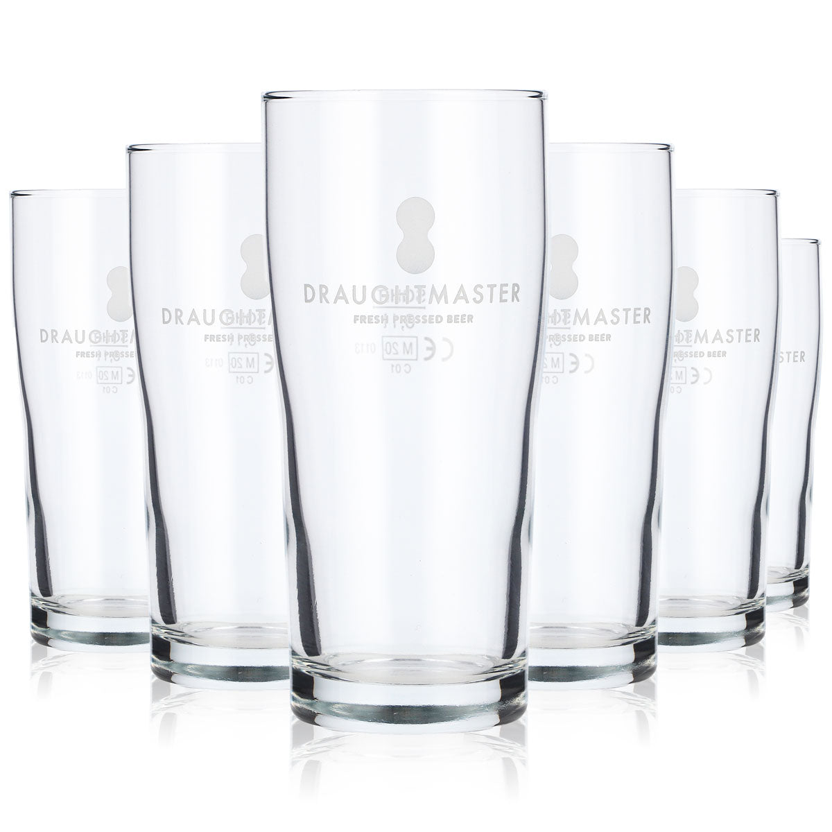 6 verres à bière Draughtmaster Verres à dégustation Verres à bière Willibecher 0,1 l