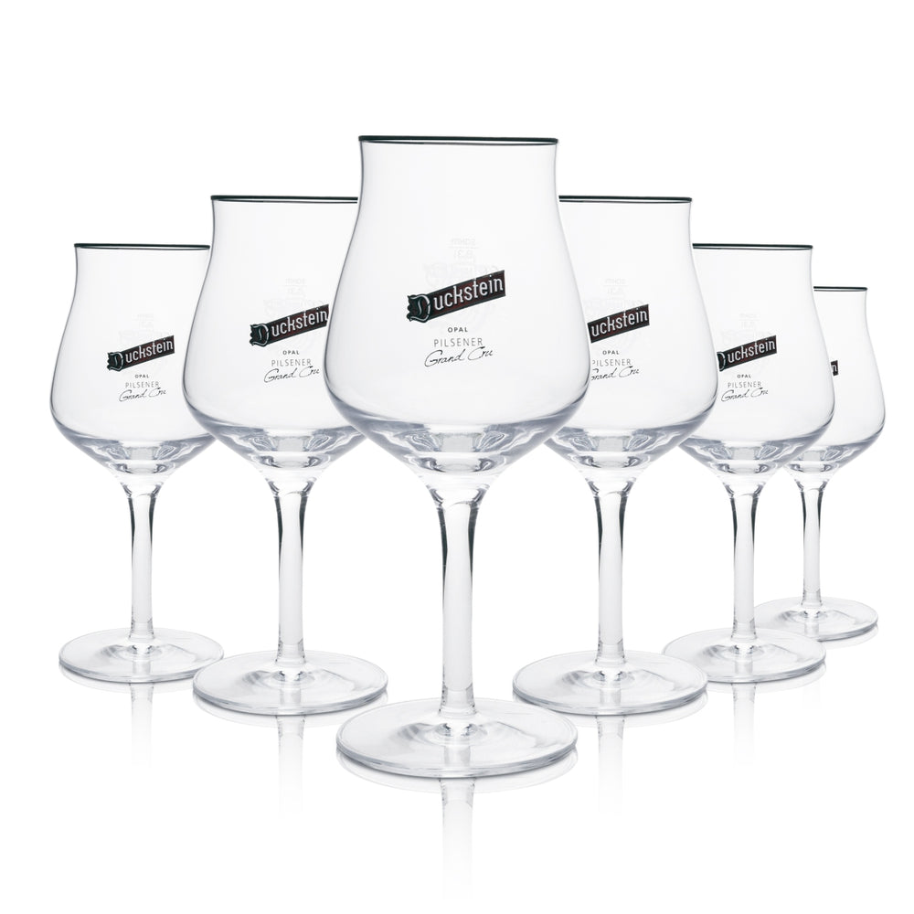 6 verres à bière Duckstein Tasting Sahm 0,3 l Opal Pilsner Grand Cru