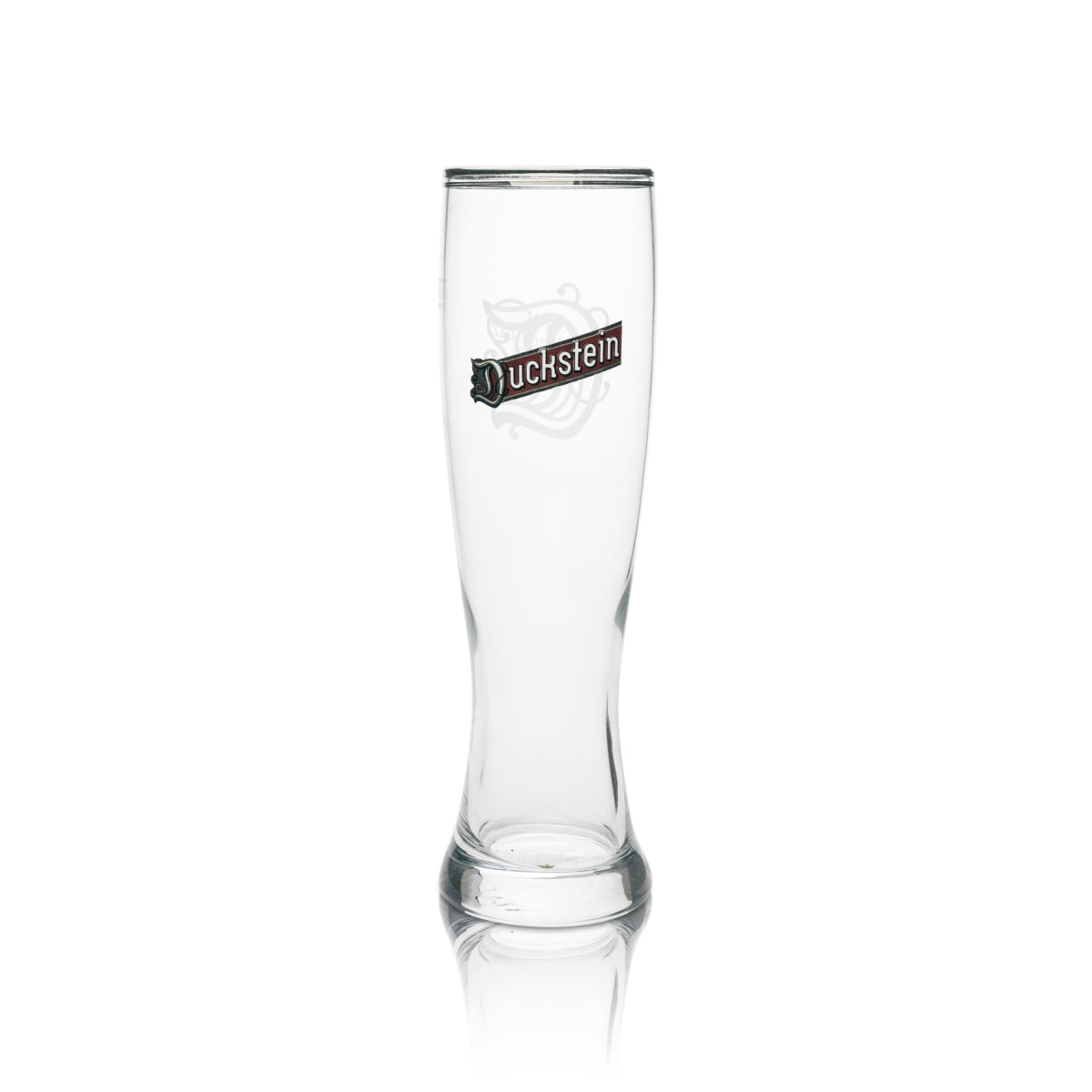 6 verres à bière Duckstein Weizen 0,5 l, bord argenté, double sahm – Vue 2