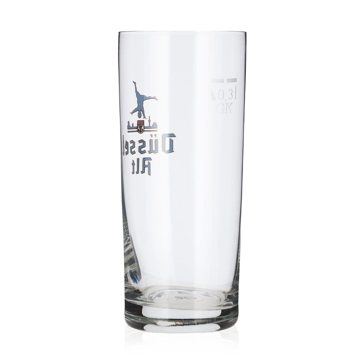 Lot de 6 verres à bière « Düssel Alt » de 0,3 l, verres à Kölsch avec logo bleu (lot de 6) – Vue 4