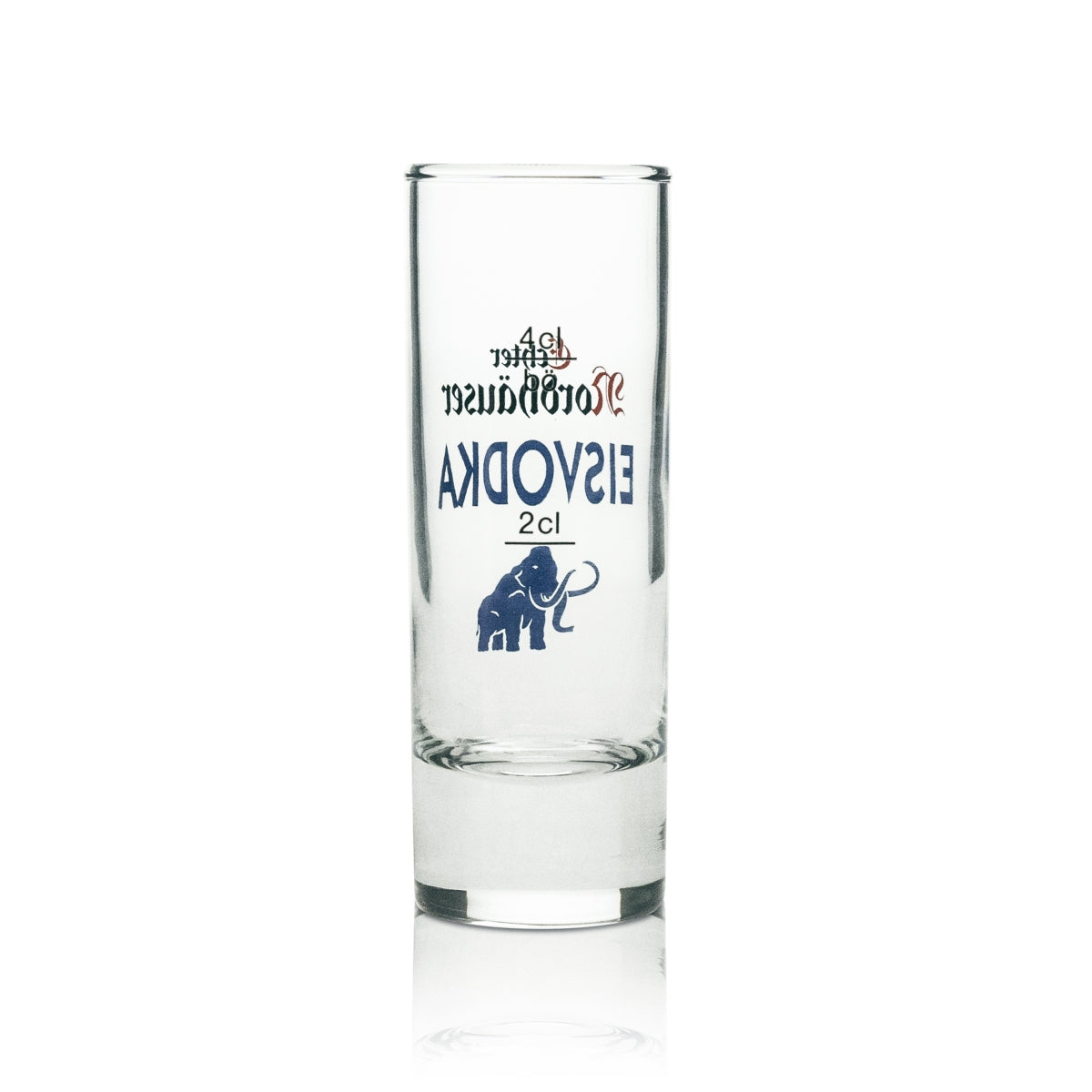 6x Verre à shot allongé Echter Nordhäuser Korn Eisvodka 4 cl – Vue 3