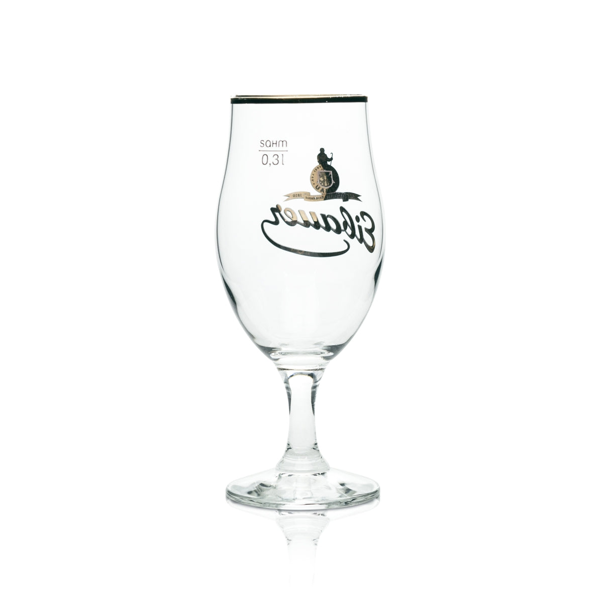 6 verres à bière Eibauer 0,3 l à bord doré Rastal Tulipe Verres à bière Pils Verres à pied Bar – Vue 3