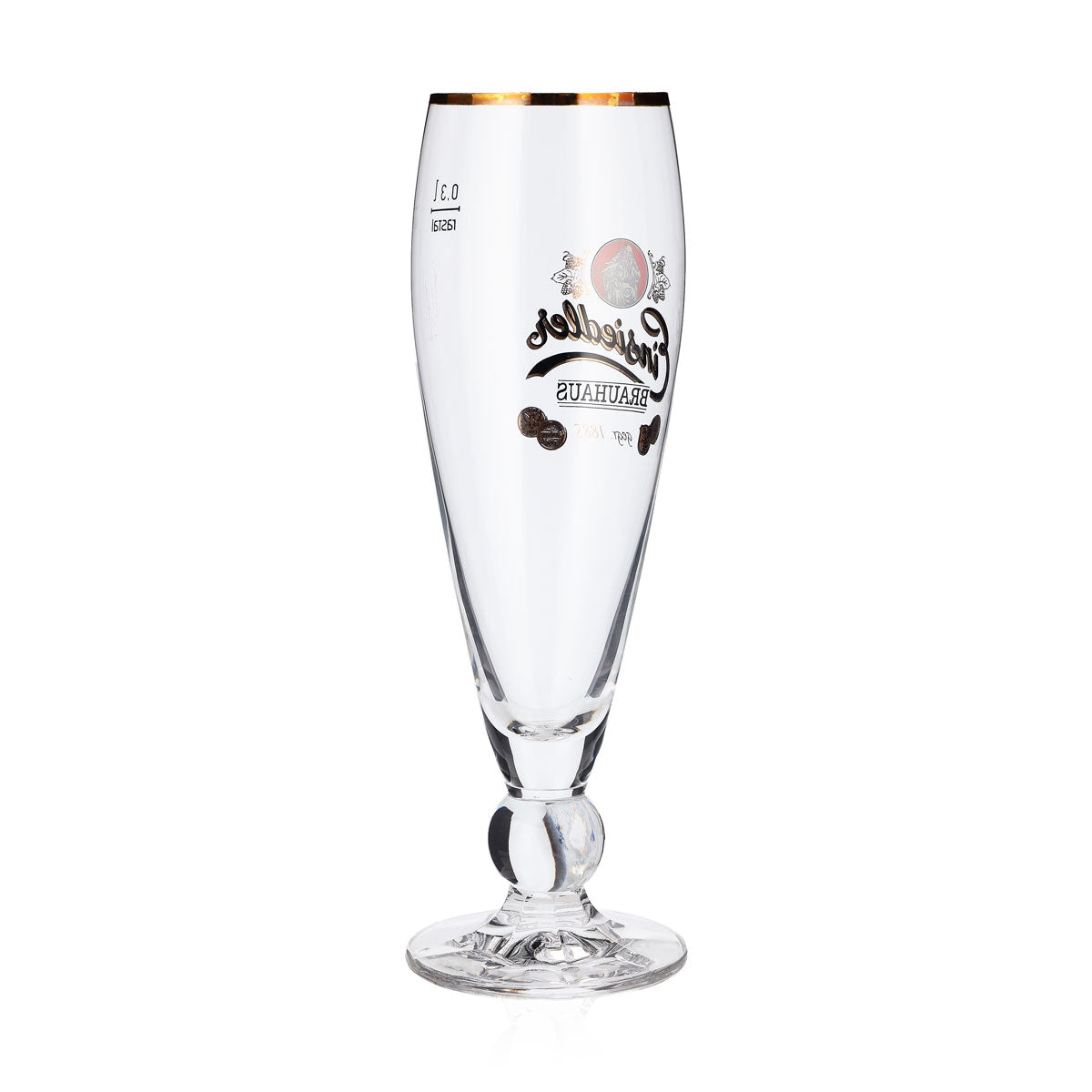 6 verres à bière Einsiedler Bier Glas Gläser Biergläser 0,3 l Pokal Brauhaus Rastal – Vue 5