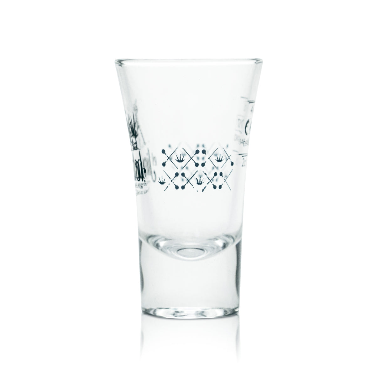 6 verres El Jimador 4 cl Shot Kurze Stamper Verres à tequila Meskal Blanco Reposado – Vue 4