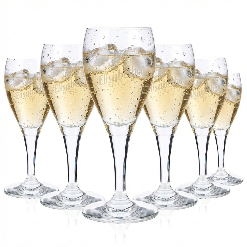 6 verres à eau Elisabethen Quelle Verres à eau 0,16 l Calice Rastal