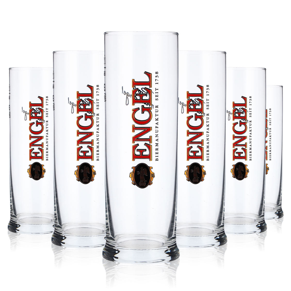 6 verres Engel 0,2 l Verres à bière Verres de bar Verres Willi Set de verres Brasserie Gastronomie – Vue 6