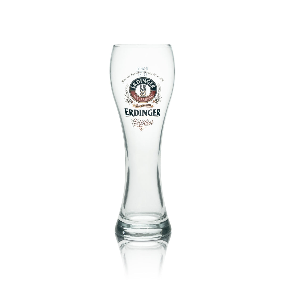 6 verres Erdinger 0,3 l pour bière blanche Hefe Weizen, verres gastronomiques calibrés Bräu Brauerei – Vue 5