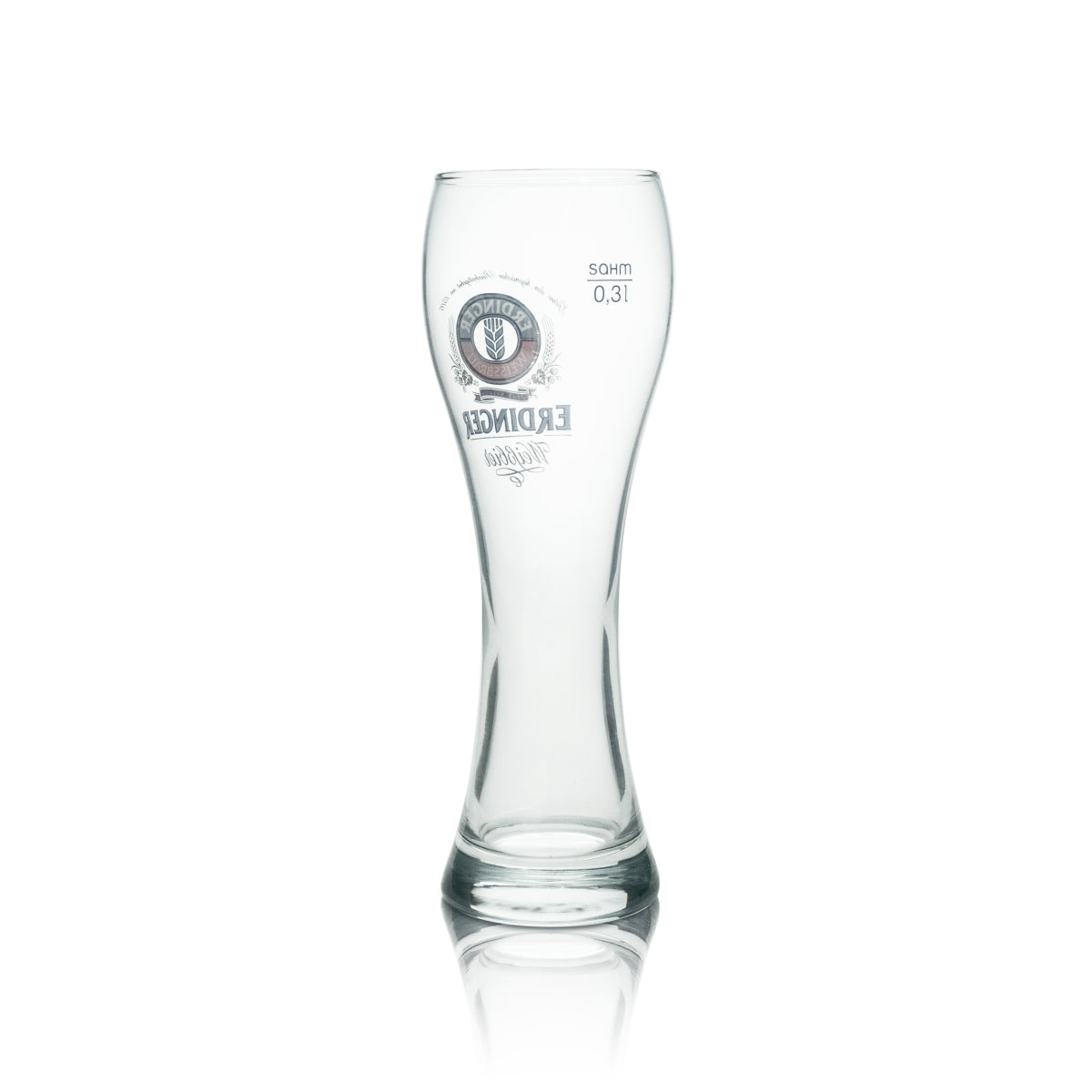 6 verres Erdinger 0,3 l pour bière blanche Hefe Weizen, verres gastronomiques calibrés Bräu Brauerei – Vue 6