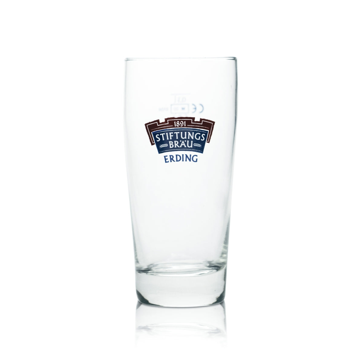 6 verres à bière Erdinger Weissbräu 0,3 l Verres Stiftungsbräu Brasserie Bavière – Vue 2