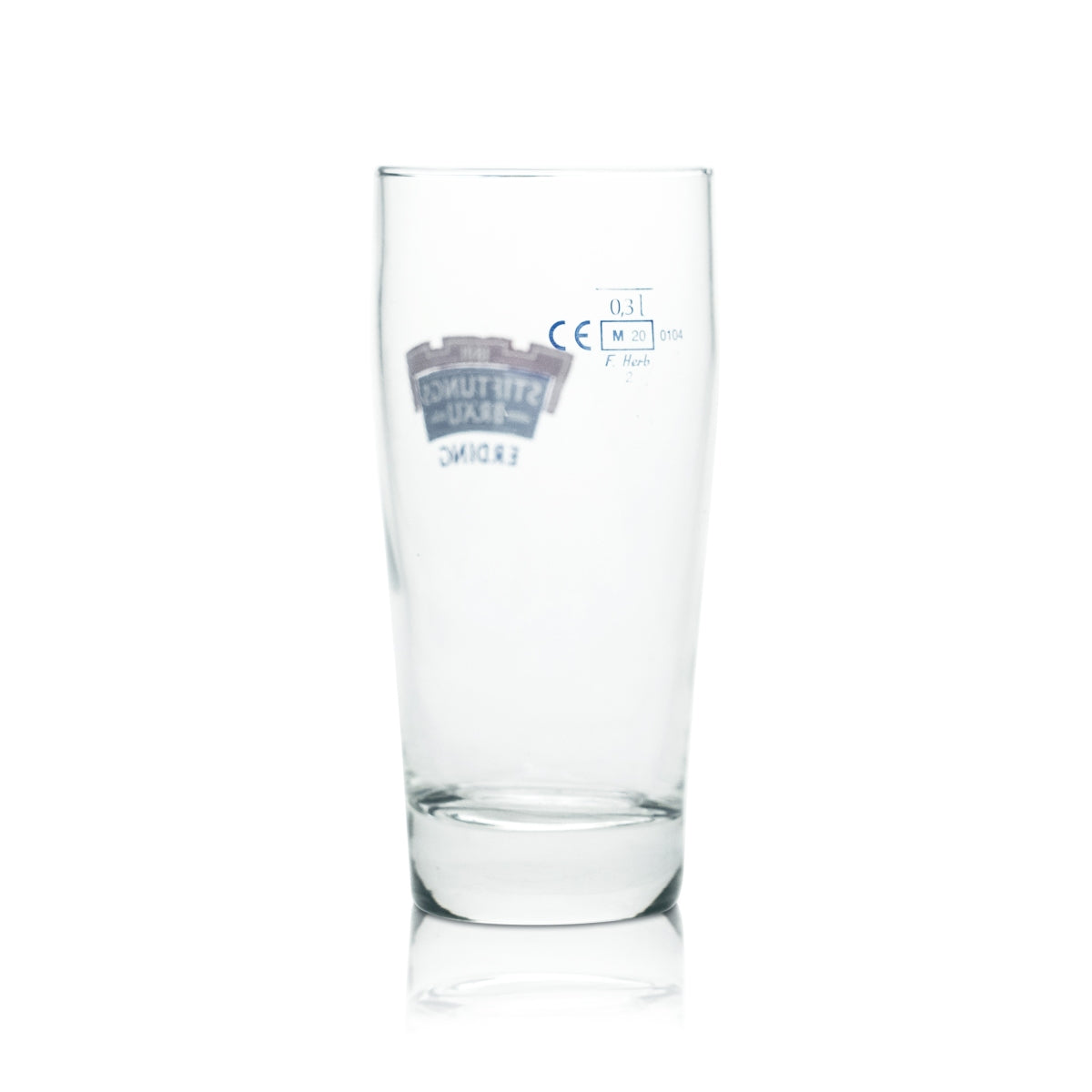 6 verres à bière Erdinger Weissbräu 0,3 l Verres Stiftungsbräu Brasserie Bavière – Vue 3