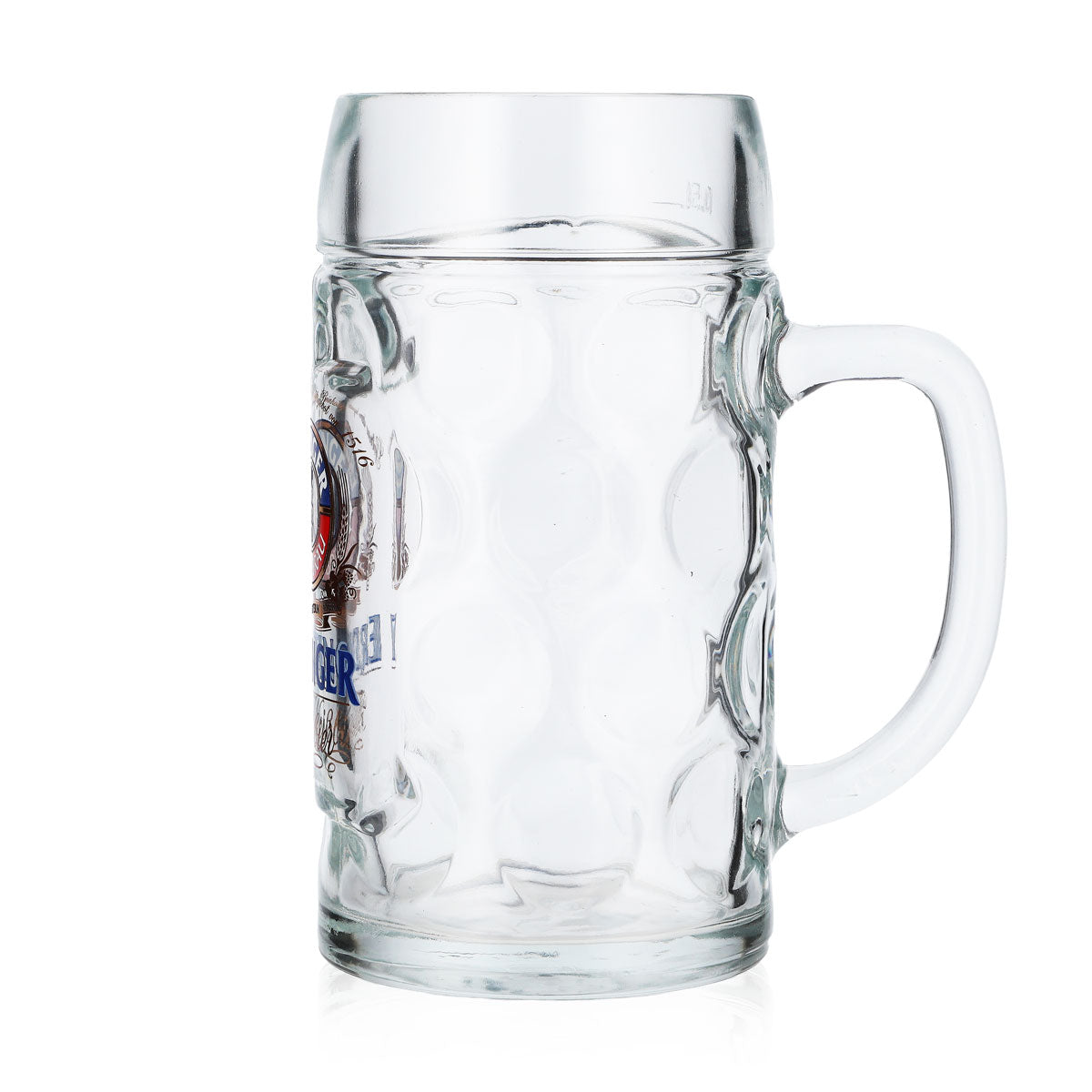 6 chopes en verre Erdinger Weissbräu de 0,5 l Krug Punktseidel / Isarseidel – Vue 6