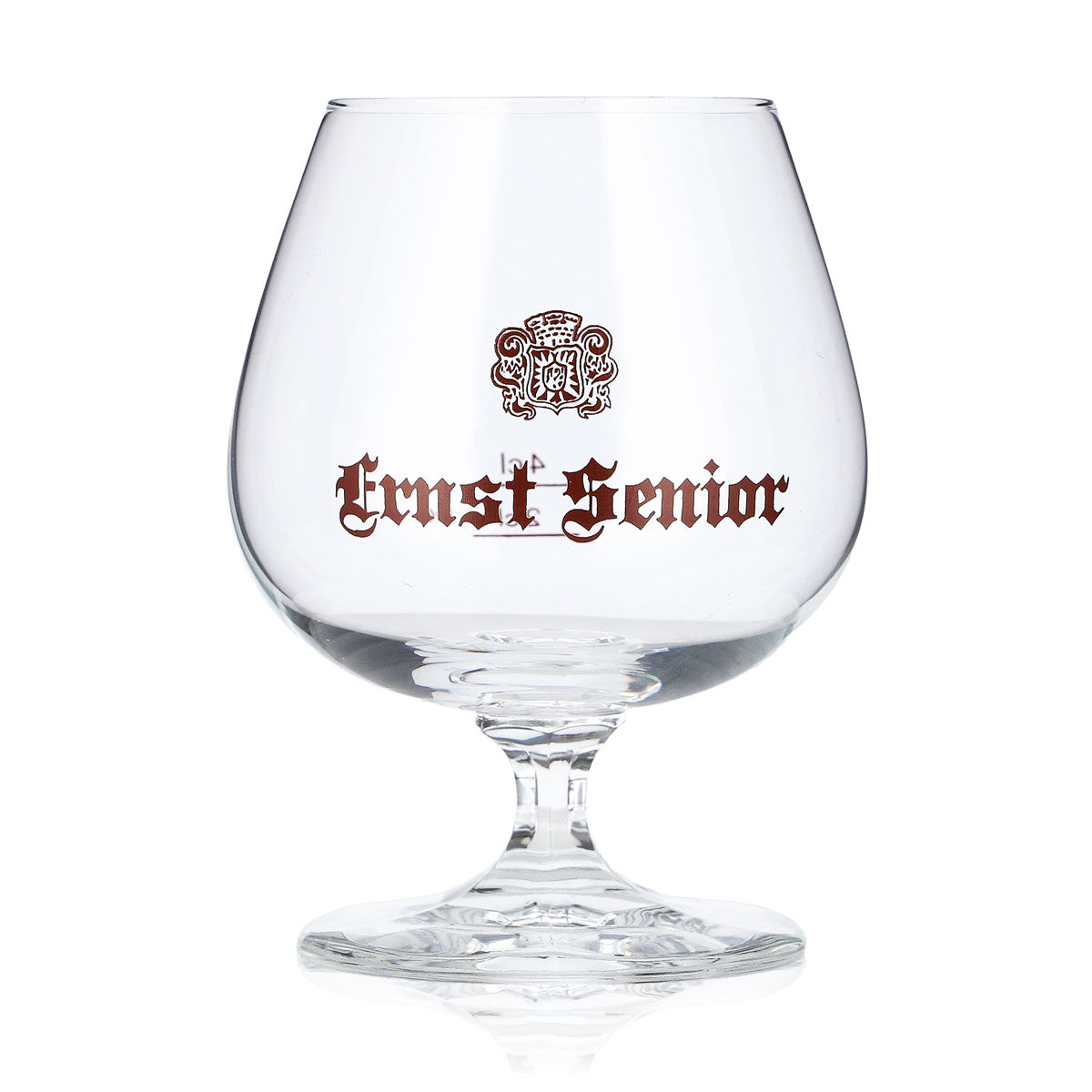 6 verres à eau-de-vie Ernst Senior de 2 cl + verres tulipe de 4 cl avec logo marron « Böckling » – Vue 2