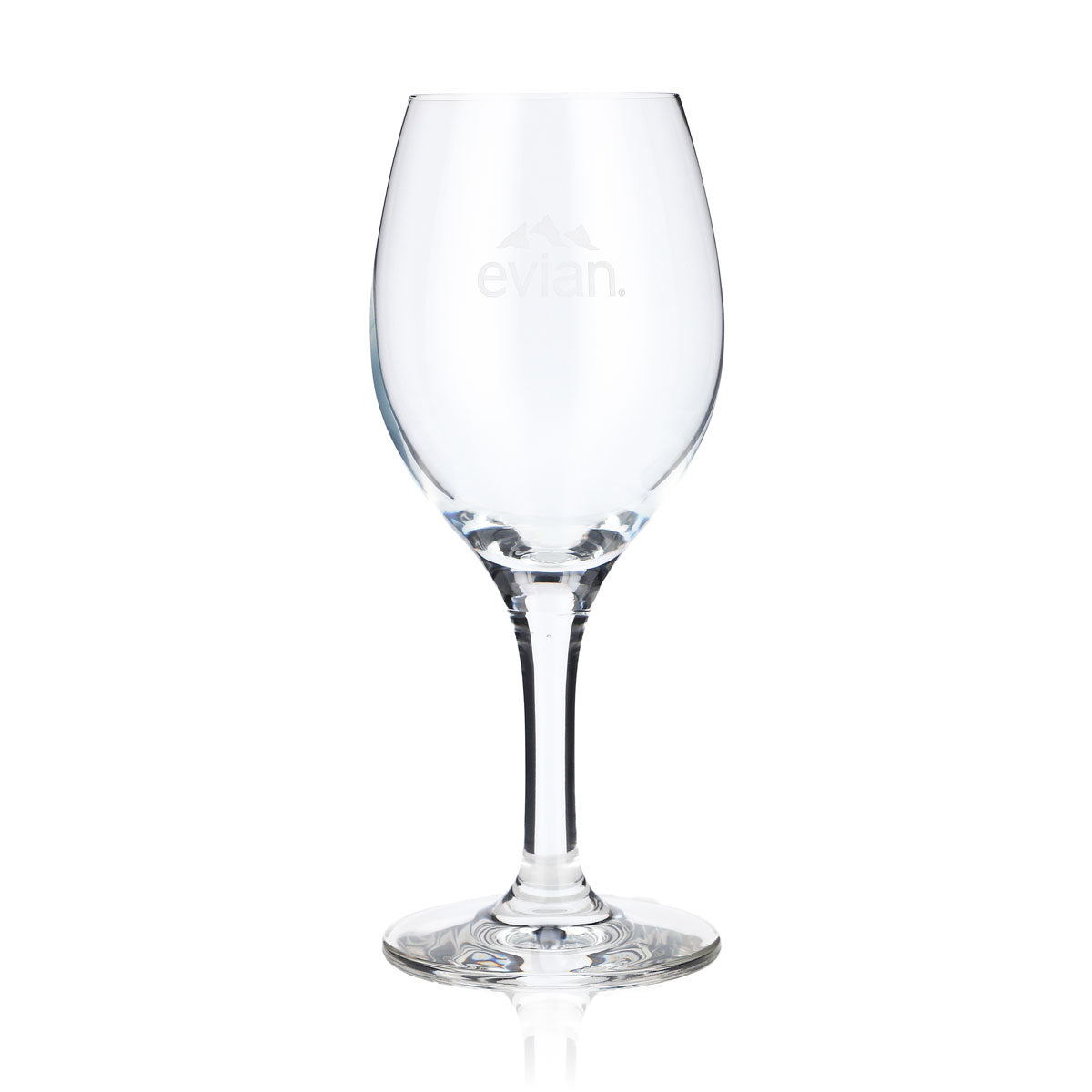 6 verres à eau Evian 0,23 l Verres à eau Coupe Calice – Vue 2