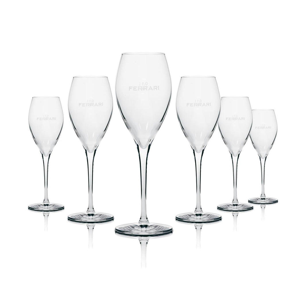 6 flûtes à champagne Ferrari Stölzle