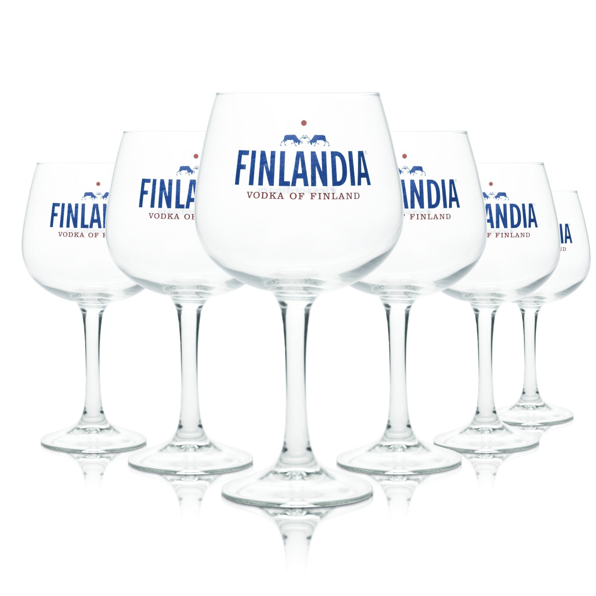 6 verres Finlandia 0,72 l Verres ballon Verres à cocktail Verres à apéritif Verres de style