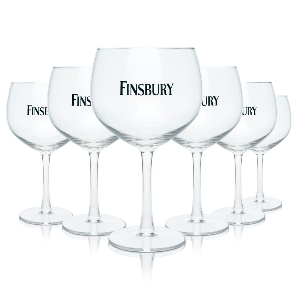 6 verres à gin tonic Finsbury 0,6 l Verres ballon Verres à pied Verres à pied Ensemble Verres à apéritif