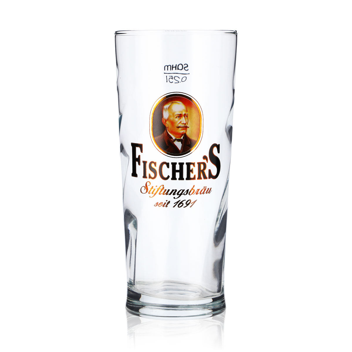 6 verres à bière Fischer Verres Willi Verres à bière 0,25 l Verres Willi Sahm – Vue 2