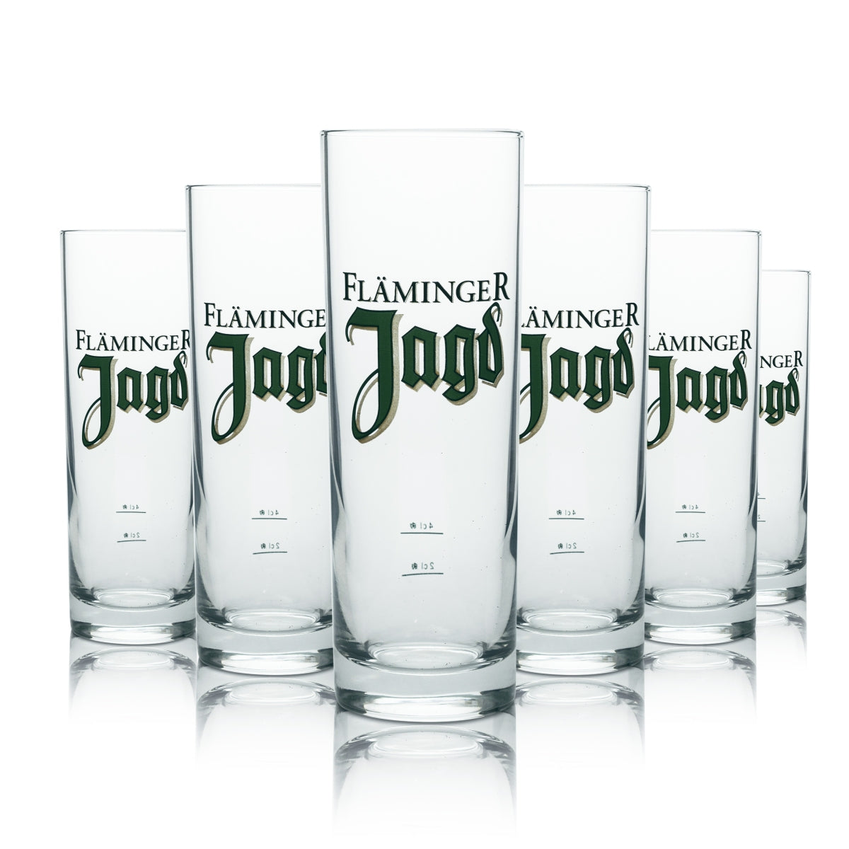 6x Verre à liqueur Fläminger Jagd Bormioli 305 ml