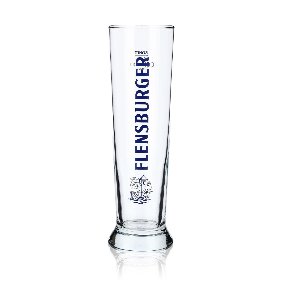 6 verres à bière Flensburg 0,3 l, inscription verticale « Sahm Vancouver » – Vue 2