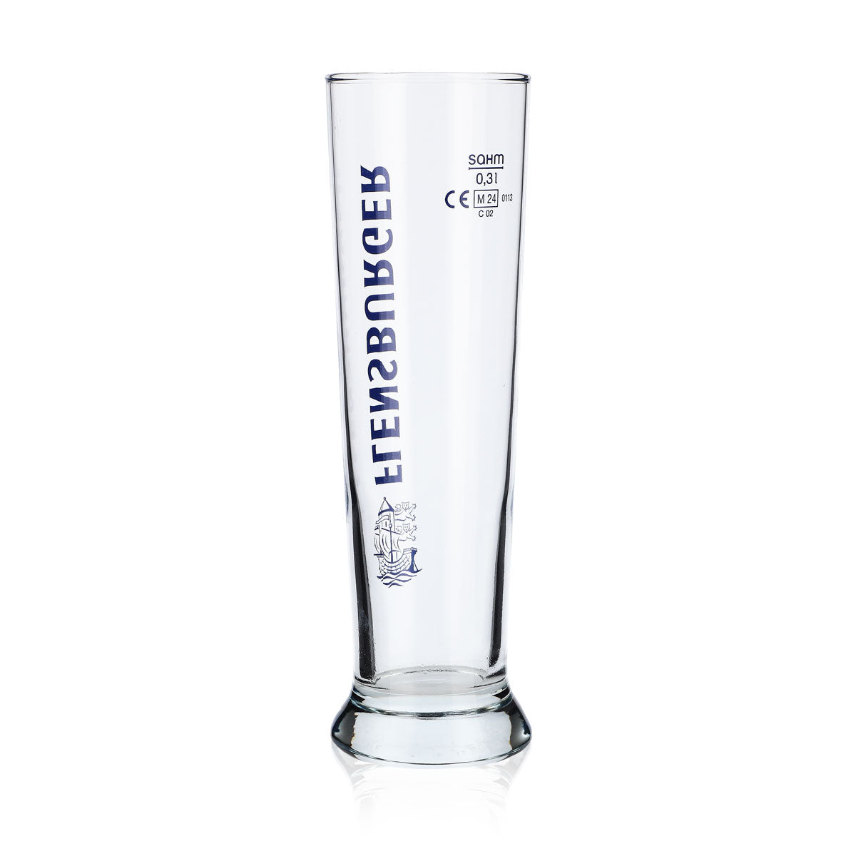 6 verres à bière Flensburg 0,3 l, inscription verticale « Sahm Vancouver » – Vue 4