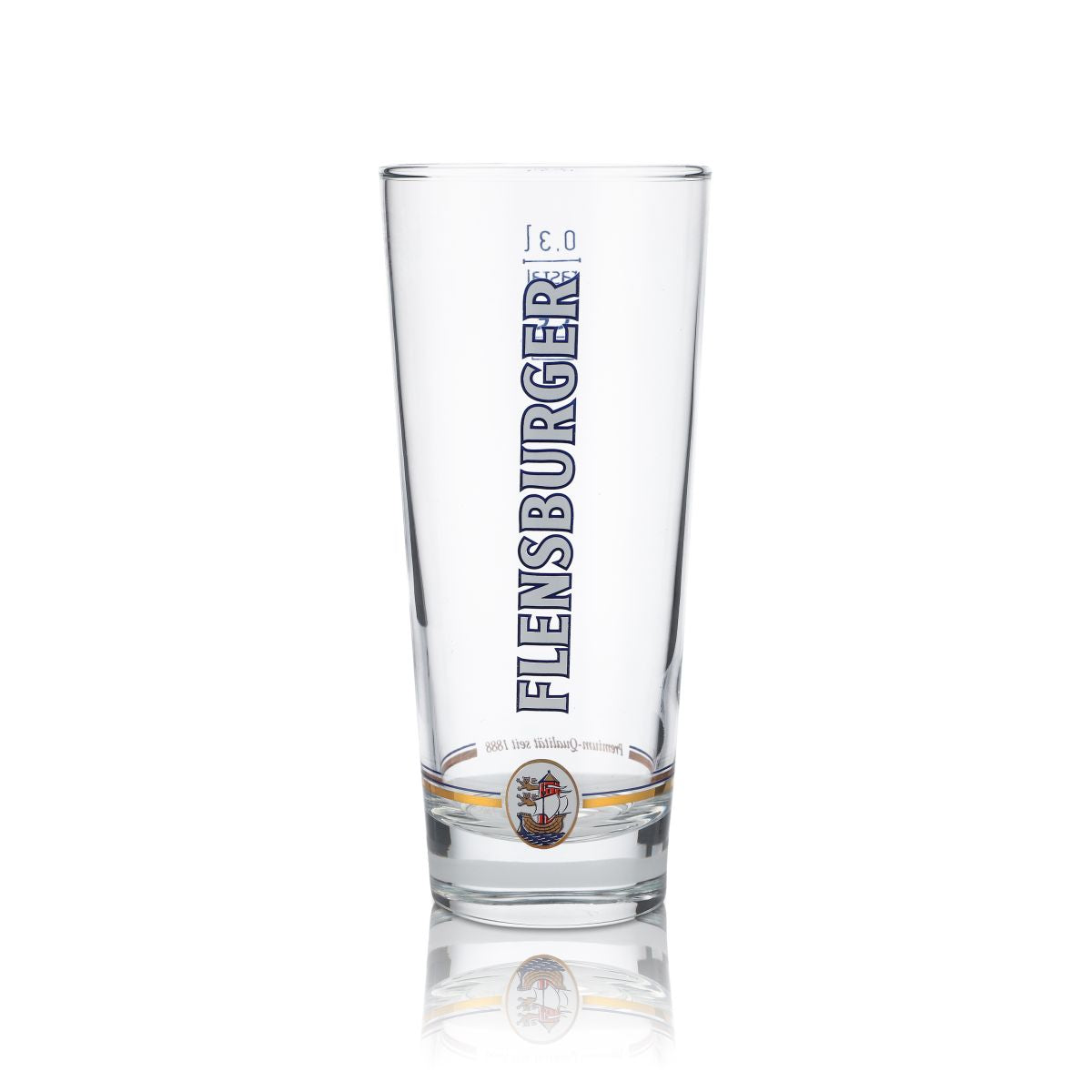 6 verres à bière Flensburger Pilsener Frankonia Verres à bière Verres à bière 0,3 l – Vue 2