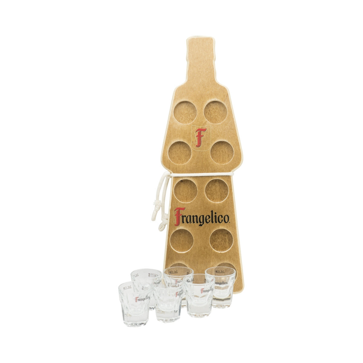 6 verres Frangelico + plateau Verres à shot 2 cl Verres à shot Stamper Shotmeter Schnapslatte – Vue 8