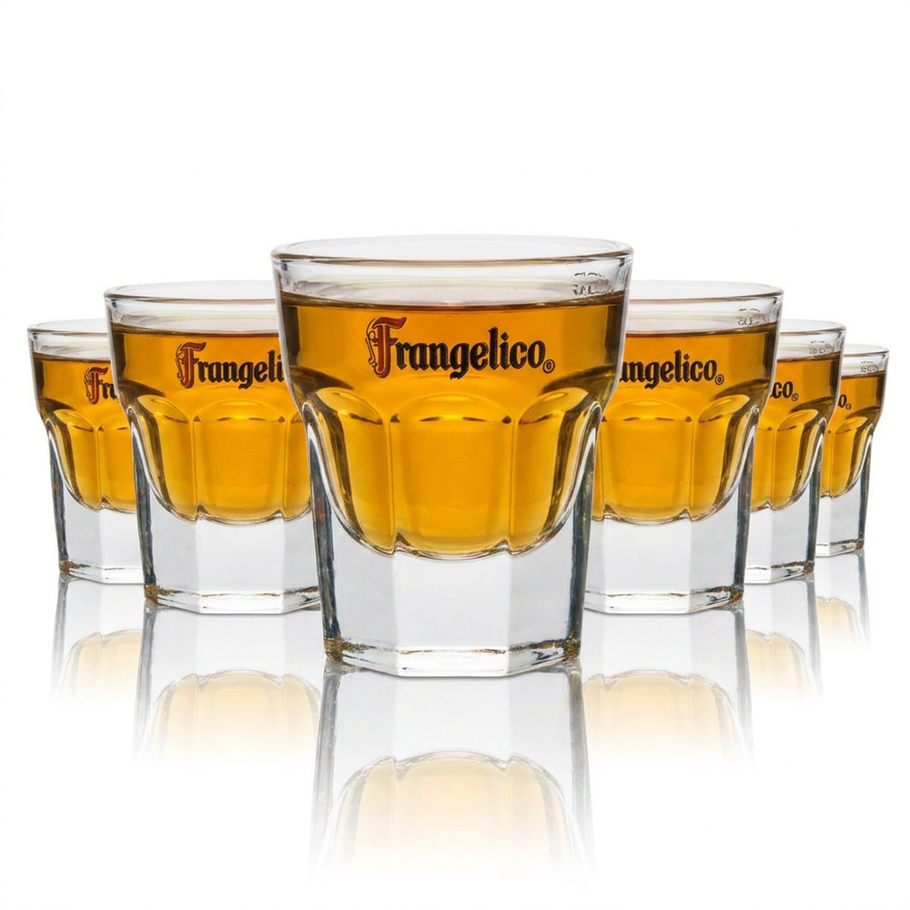 6x verres à liqueur Frangelico 2 cl Verres à cocktail Sour à la liqueur de noisette