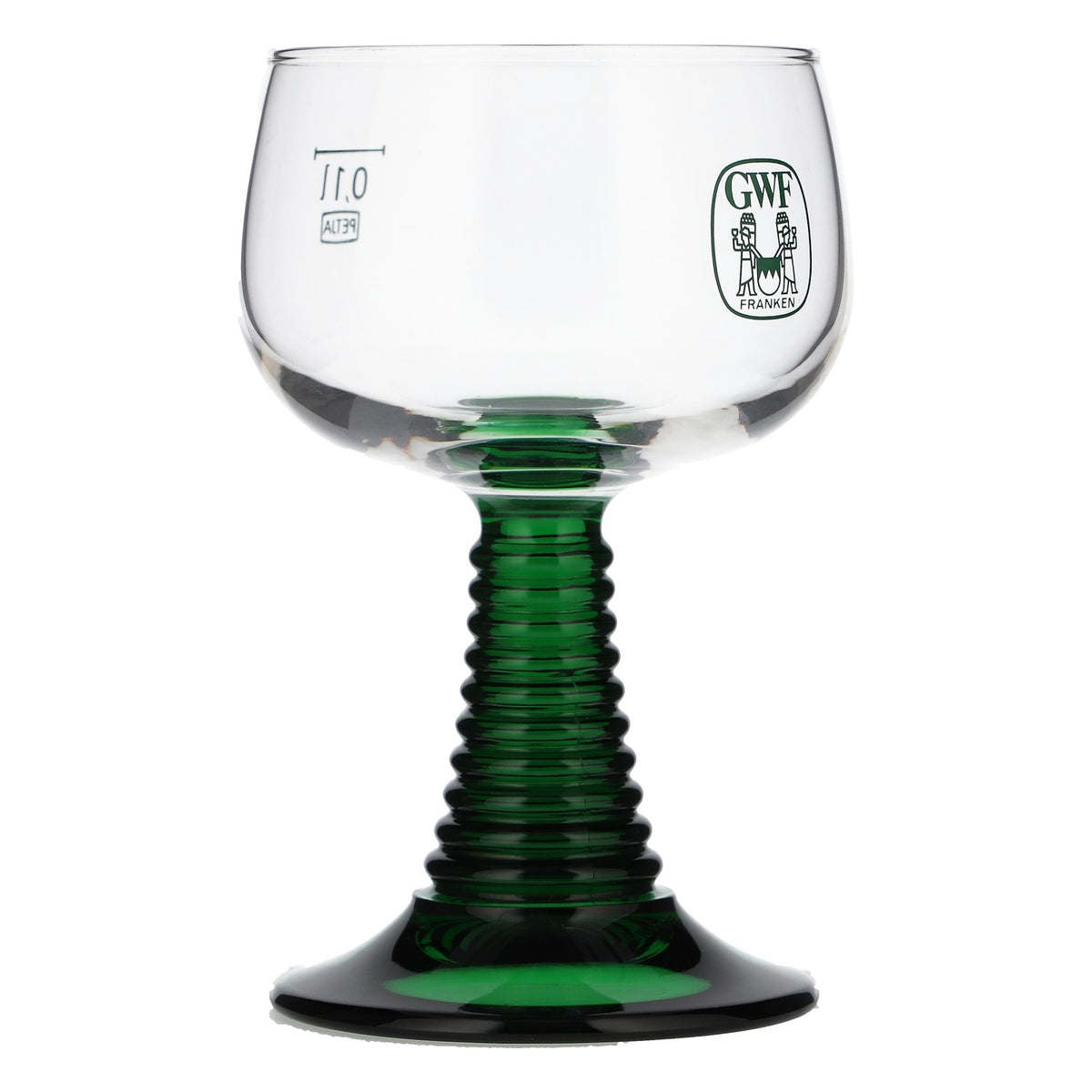 6 verres à vin Franken Römer 0,1 l Coopérative viticole Franken pied vert – Vue 3