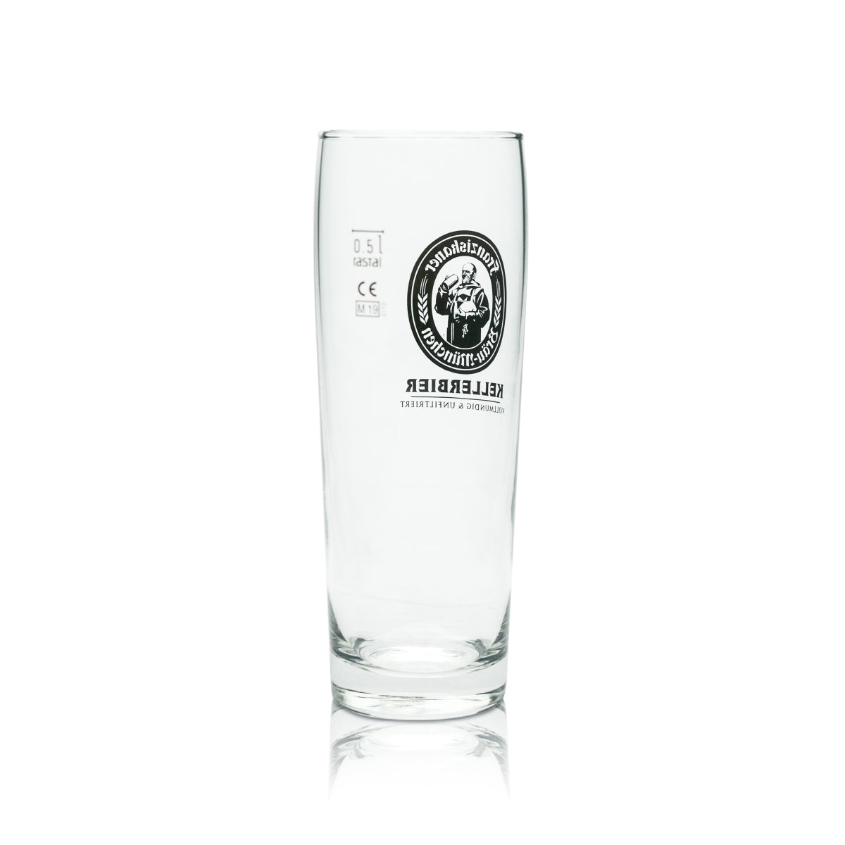 6 verres à bière Franziskaner 0,5 l Kellerbier Willi Becher Verres Brasserie Beer Hefe – Vue 3