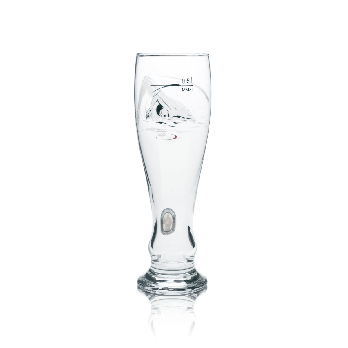 6 verres à bière blanche Franziskaner 0,5 l, édition spéciale Olympia – Vue 3