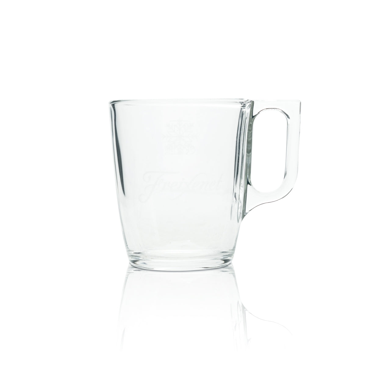 6 verres à vin mousseux Freixenet 0,2 l avec anse, verres à punch « flocon de neige » – Vue 2
