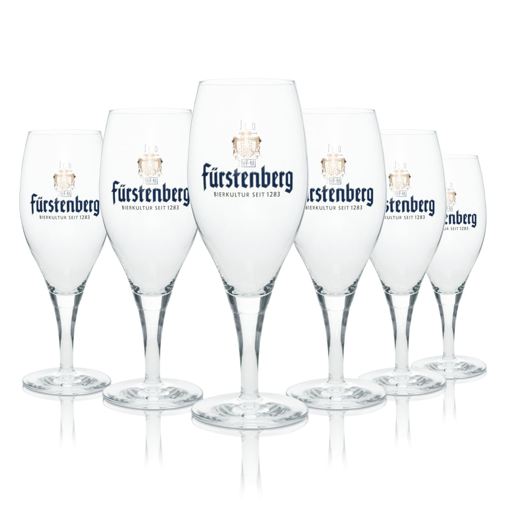 6 verres à bière Fürstenberg 0,3 l Rastal