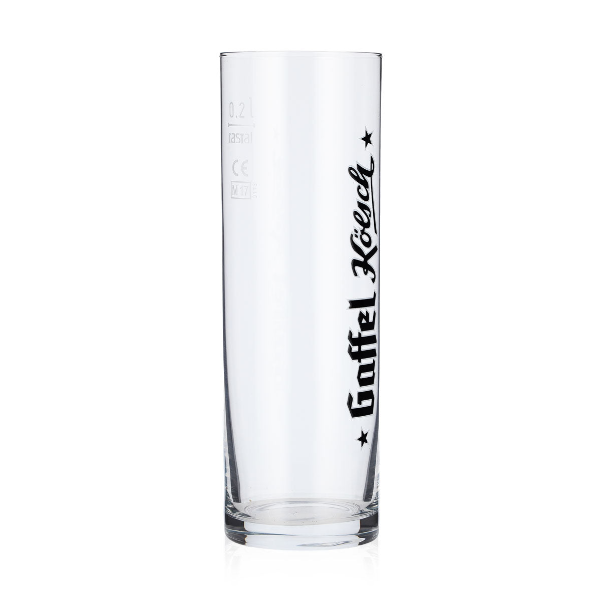 6 verres à bière Gaffel Verres à bière Altbier 0,2 l Stange Logo vertical Rastal – Vue 2