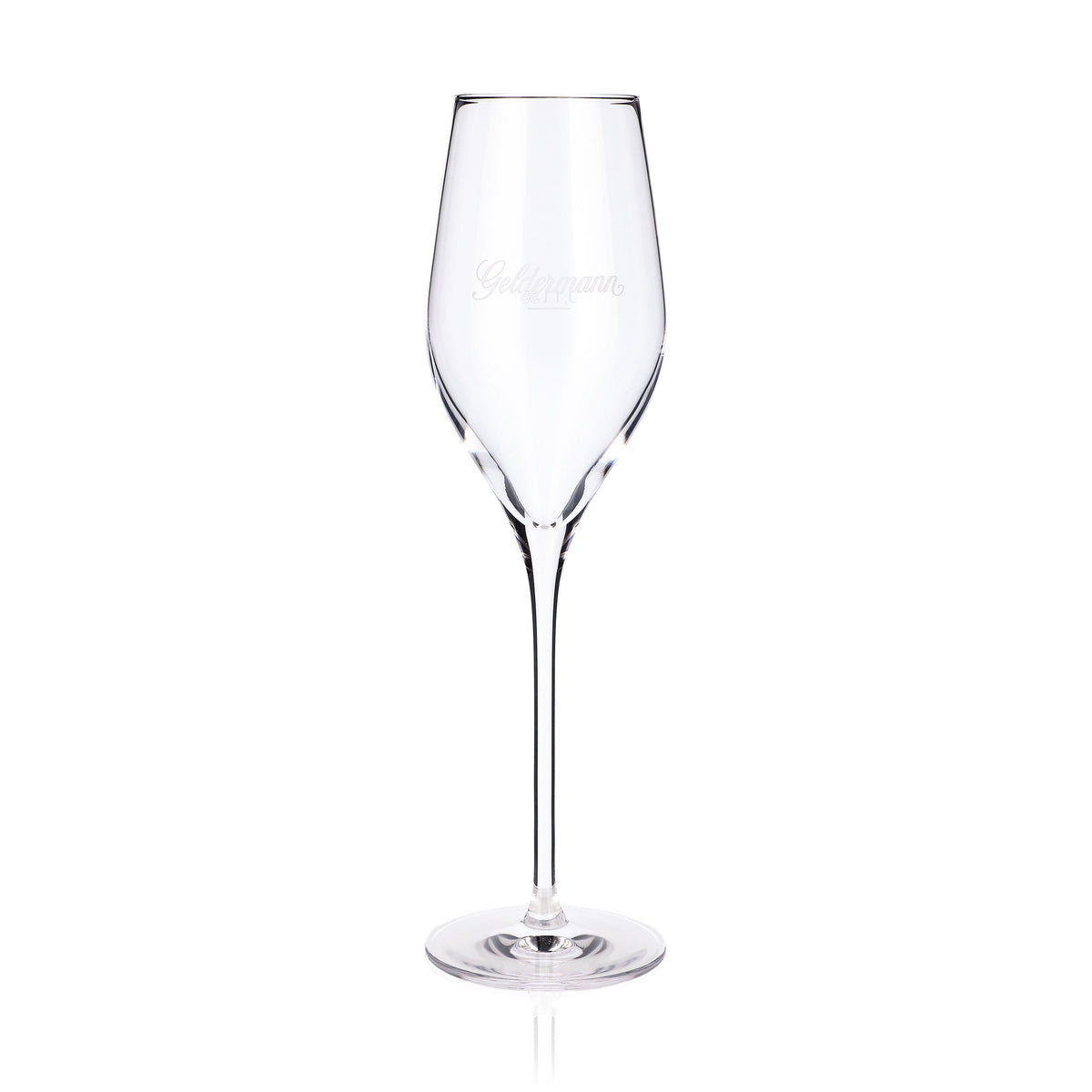 6x Verres à champagne Geldermann Verres à champagne Stölzle Flûte Calibrage à 0,1 l Contenance 0,265 l Long pied – Vue 2
