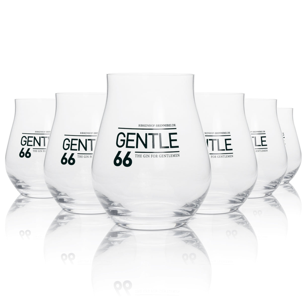 6x Gentle66 Verre 0,42 l Gin Tonic Fizz Tumbler Verres à cocktail long drink